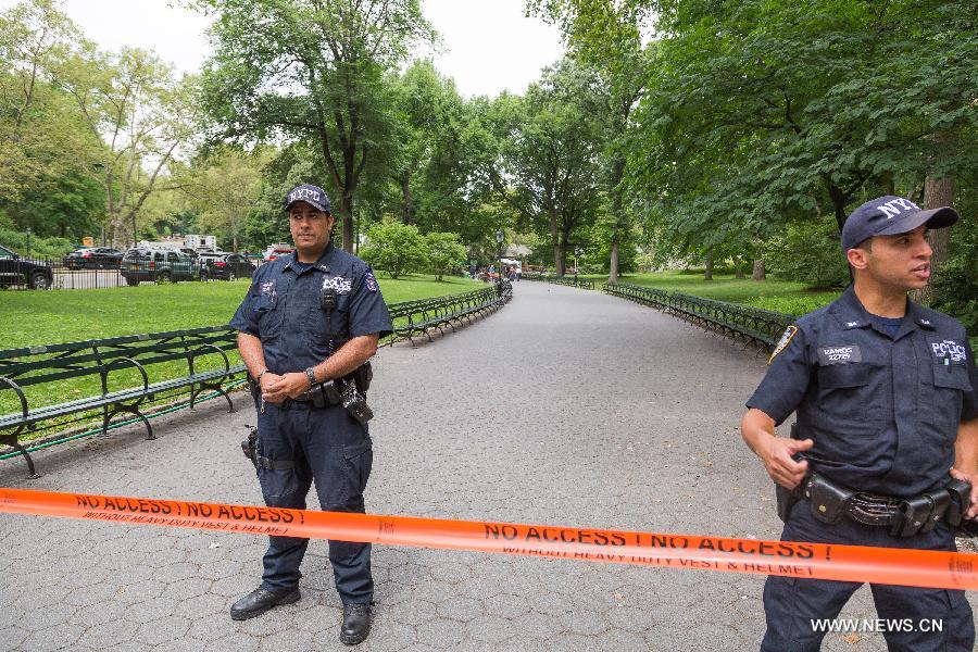 اغلاق حديقة سنترال بارك بعد انفجار تسبب بإصابة رجل