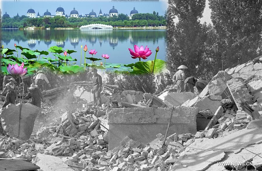 المدينة الجديدة على الأطلال: الذكرى ال40 لزلزال تانغشان