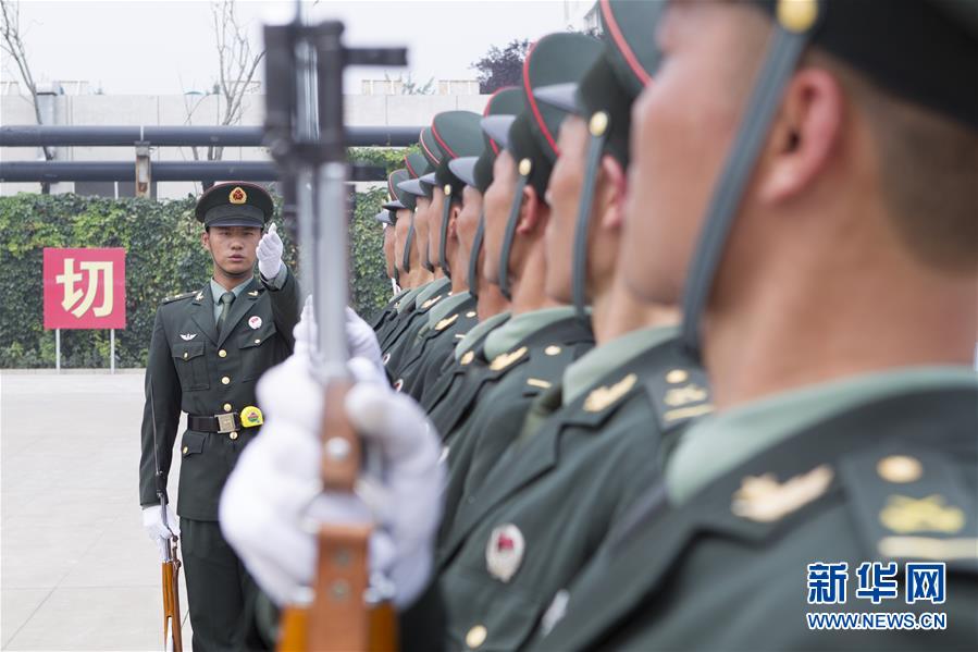 لحظات عن حرس الشرف لجيش التحرير الشعبي الصيني