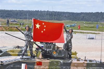 إختتام البطولة العسكرية الدولية بنتائج جيدة للفريق الصيني