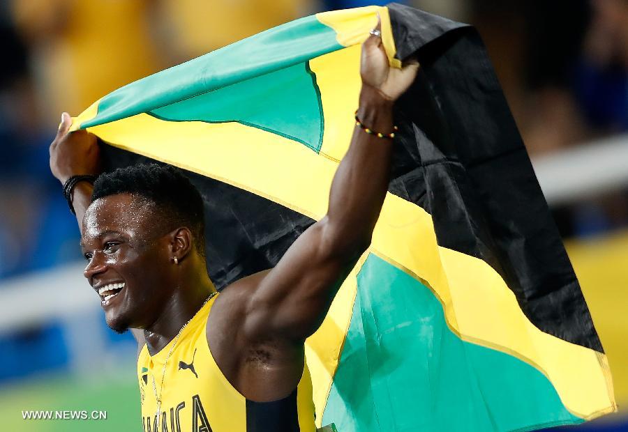 الجامايكي ماكلويد يفوز بذهبية 110 متر حواجز