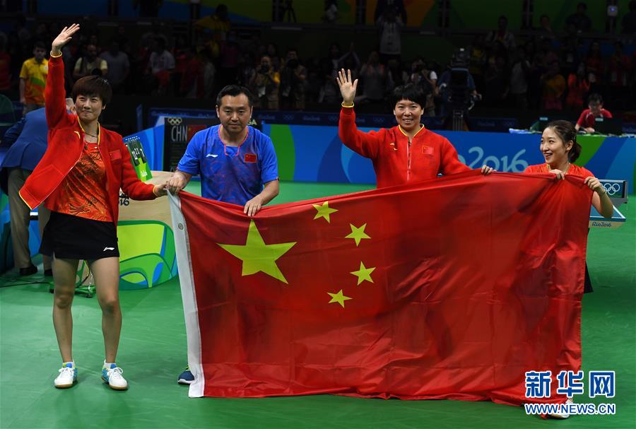 الصين تفوز على ألمانيا 3-صفر وتحرز ذهبية فرق السيدات في تنس الطاولة