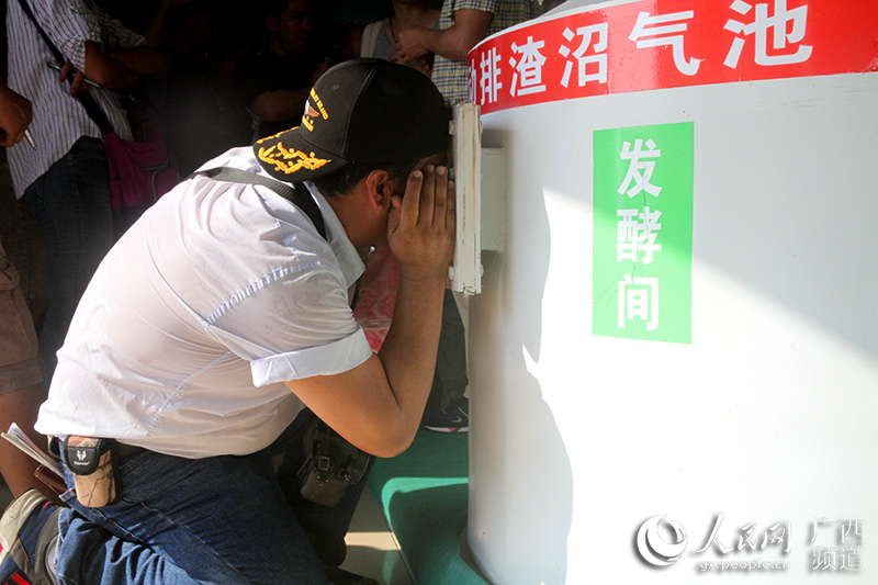الأجانب يتعلمون من تجارب استخدام  الغاز الحيوي في قوانغشي