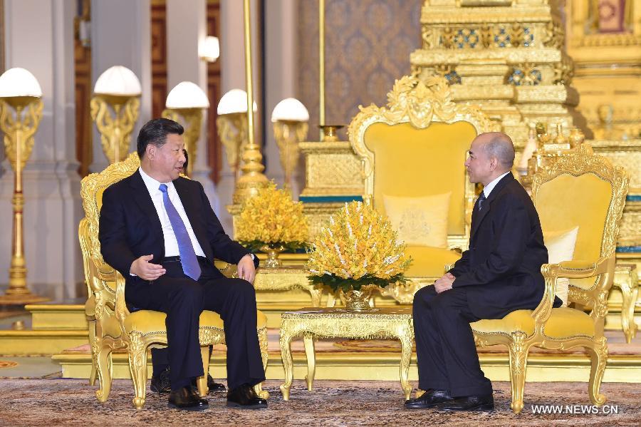 الصين وكمبوديا تتعهدان بتقوية صداقتهما العريقة