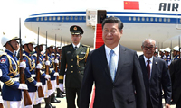 الرئيس الصيني يصل إلى كمبوديا في زيارة دولة