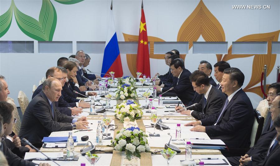 الصين وروسيا تتعهدان بتوثيق التعاون من خلال الاطارات متعددة الأطراف