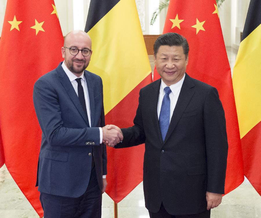 الصين وبلجيكا تسعيان إلى تعاون أوثق خلال زيارة رئيس وزراء بلجيكا