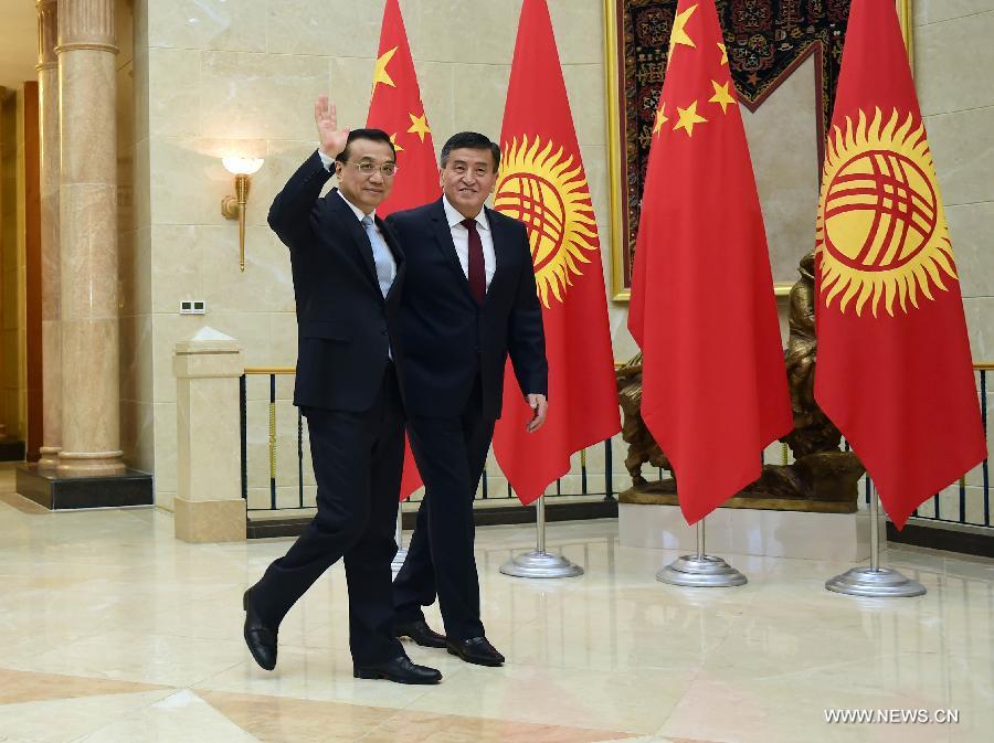الصين وقيرغيزستان تتعهدان بتعزيز العلاقات الأمنية