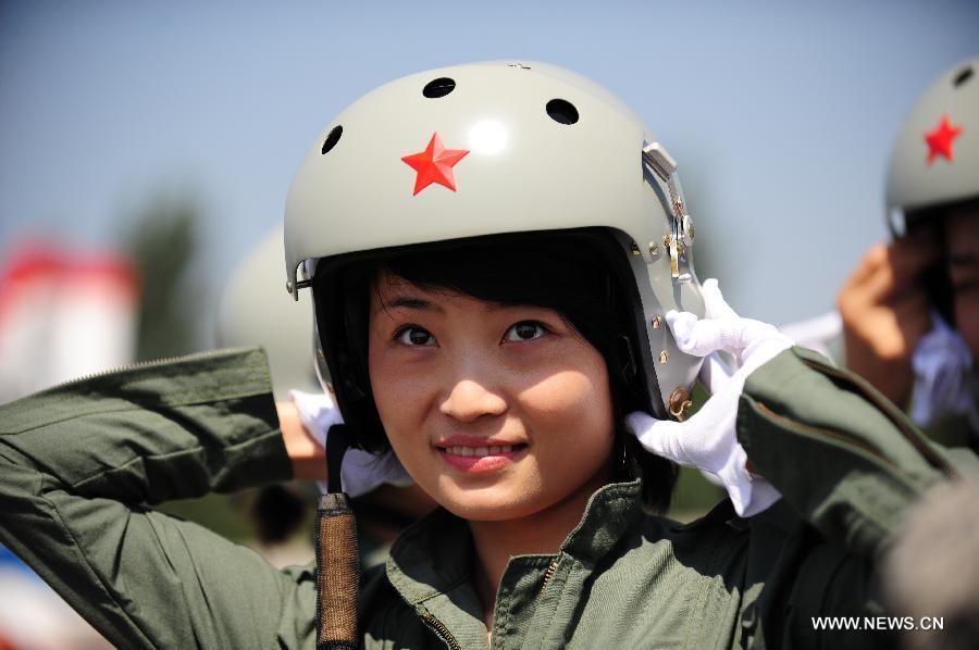 مصرع قائدة مقاتلة صينية إثر حادث خلال تدريب