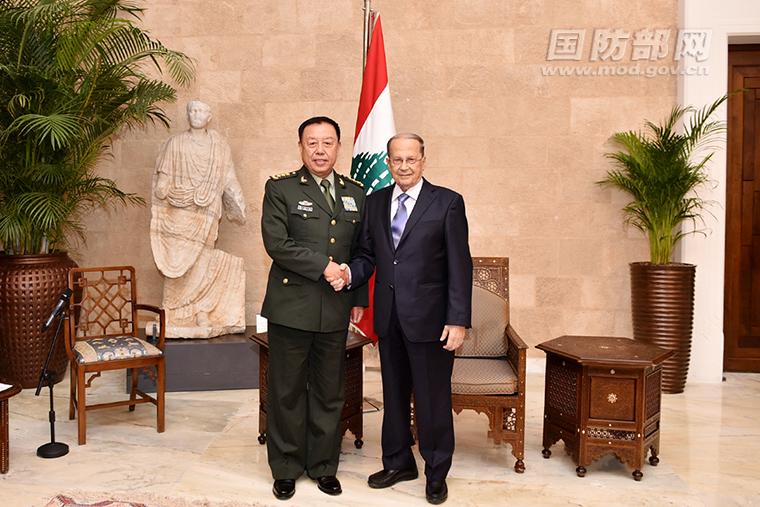 الصين ولبنان تعتزمان تعزيز التعاون العسكري