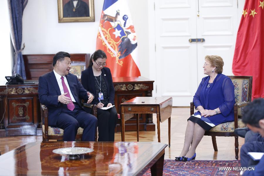 مقالة: الصين وشيلي ترفعان مستوى علاقاتهما إلى شراكة إستراتيجية شاملة