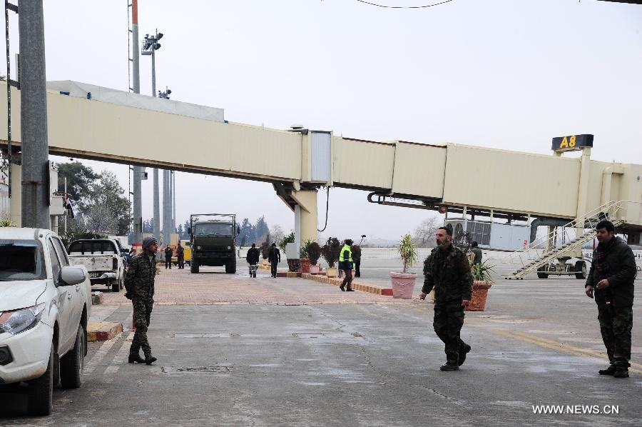 مسئول: مطار حلب الدولي يعود للخدمة قريبا