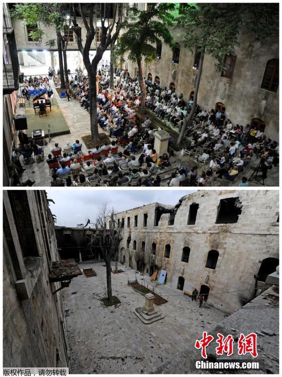 بالصور: مدينة حلب بين الماضي والحاضر