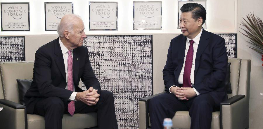 الرئيس الصيني يحث على بذل جهود مشتركة لبناء علاقات صينية-امريكية ممتدة ومستقرة