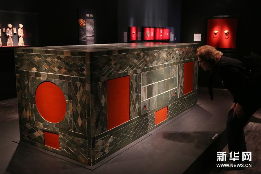 تحفة أثرية ثمينة لأسرة هان الصينية تعرض في أمريكا لاول مرة
