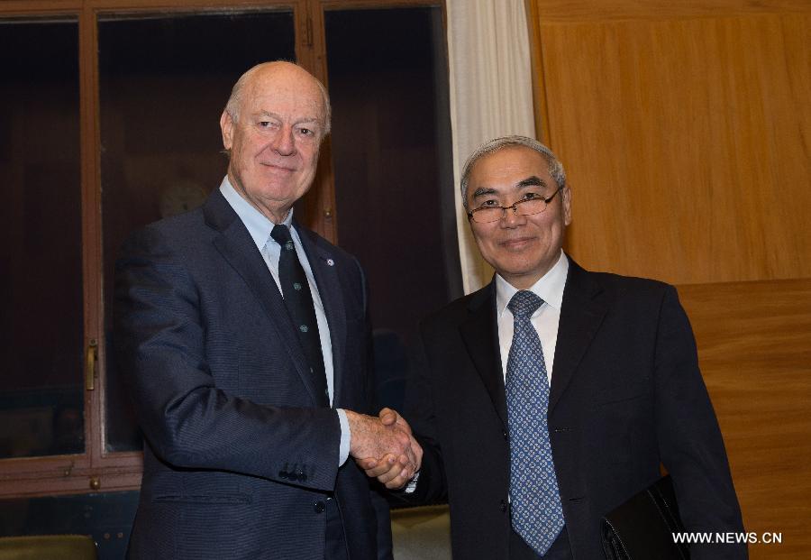 دبلوماسي صيني يؤكد على دور الأمم المتحدة في الحل السياسي للأزمة السورية