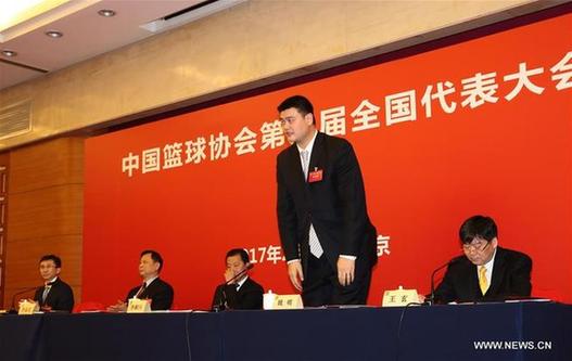 انتخاب لاعب كرة السلة الشهير رئيسا للاتحاد الصيني لكرة السلة