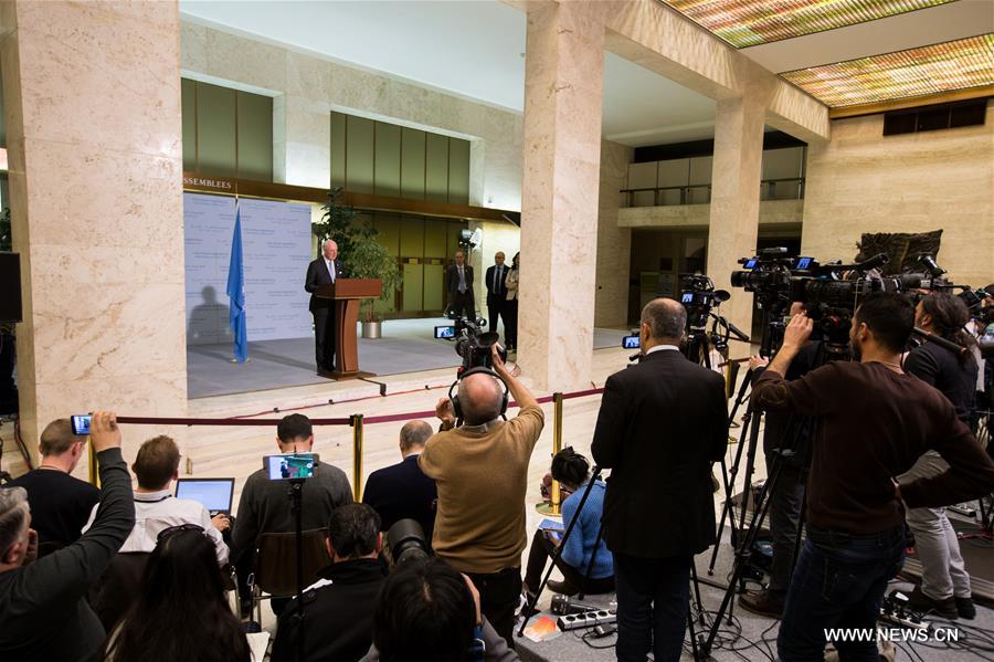 المبعوث الأممي: اختتام المحادثات السورية بتحقيق تقدم ملموس