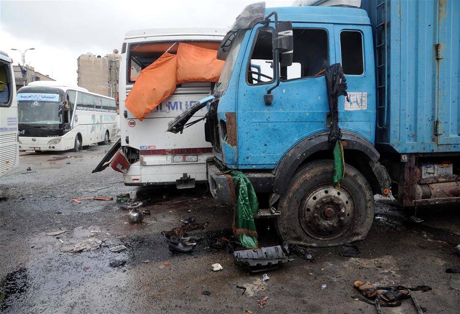 سوريا: 40 قتيلا و120 جريحا في تفجير عبوتين ناسفتين بدمشق