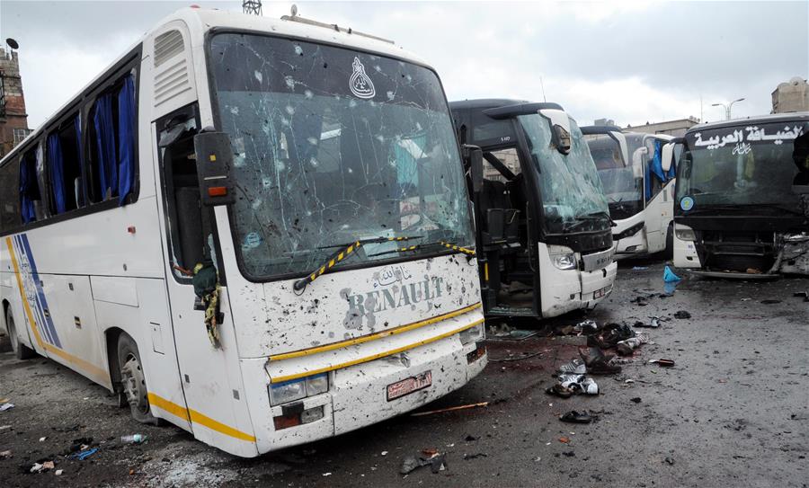 سوريا: 40 قتيلا و120 جريحا في تفجير عبوتين ناسفتين بدمشق