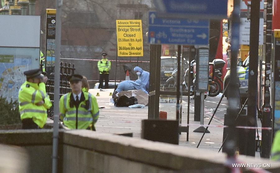 5 قتلى ونحو 40 مصابا بهجوم إرهابي وسط لندن