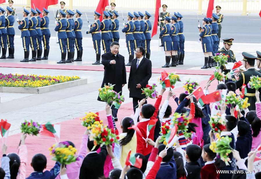 الصين ترحب بانضمام مدغشقر لمبادرة الحزام والطريق