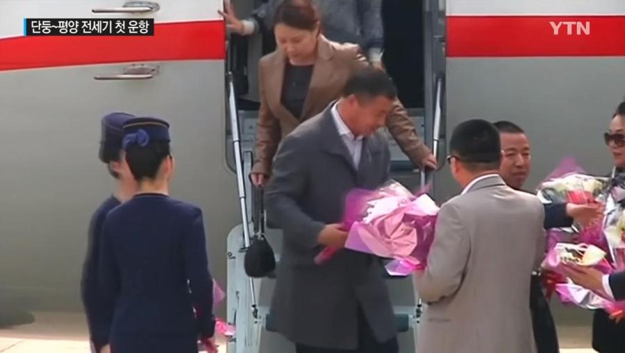 افتتاح خط جوي جديد بين الصين وكوريا الشمالية