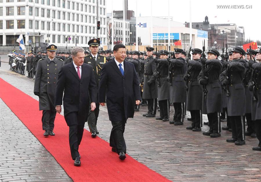 الصين وفنلندا تتفقان على دفع العلاقات وتعميق التعاون
