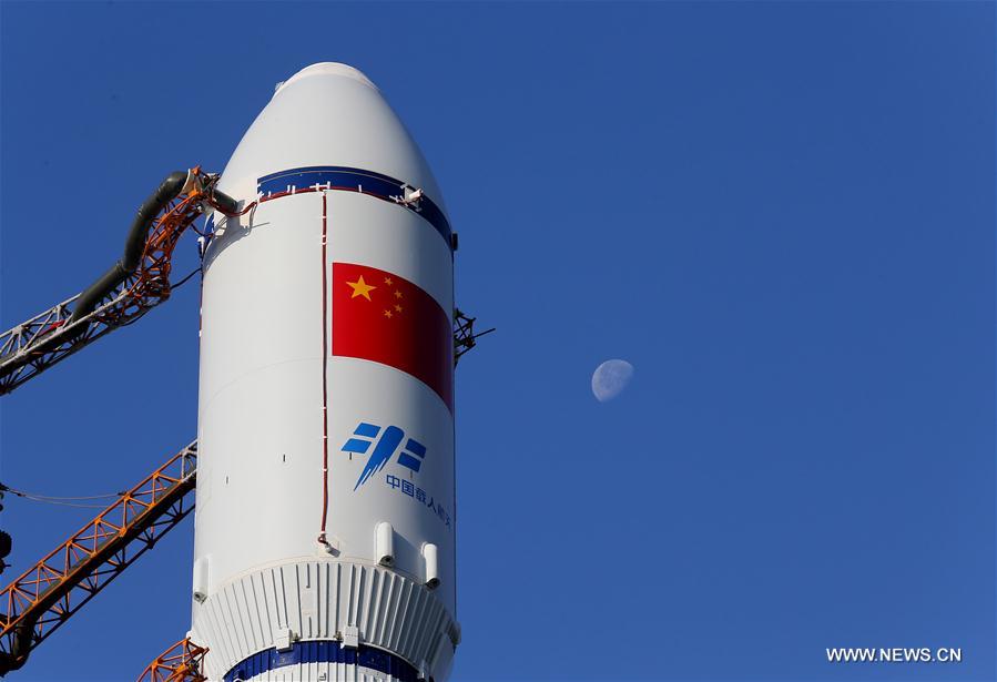 أول سفينة شحن فضائية في الصين جاهز للإطلاق