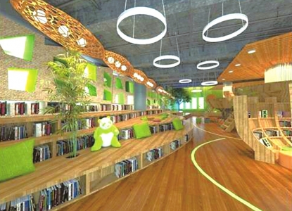 مدينة تشنغدو ستبني أول مكتبة في العالم حول الباندا العملاقة