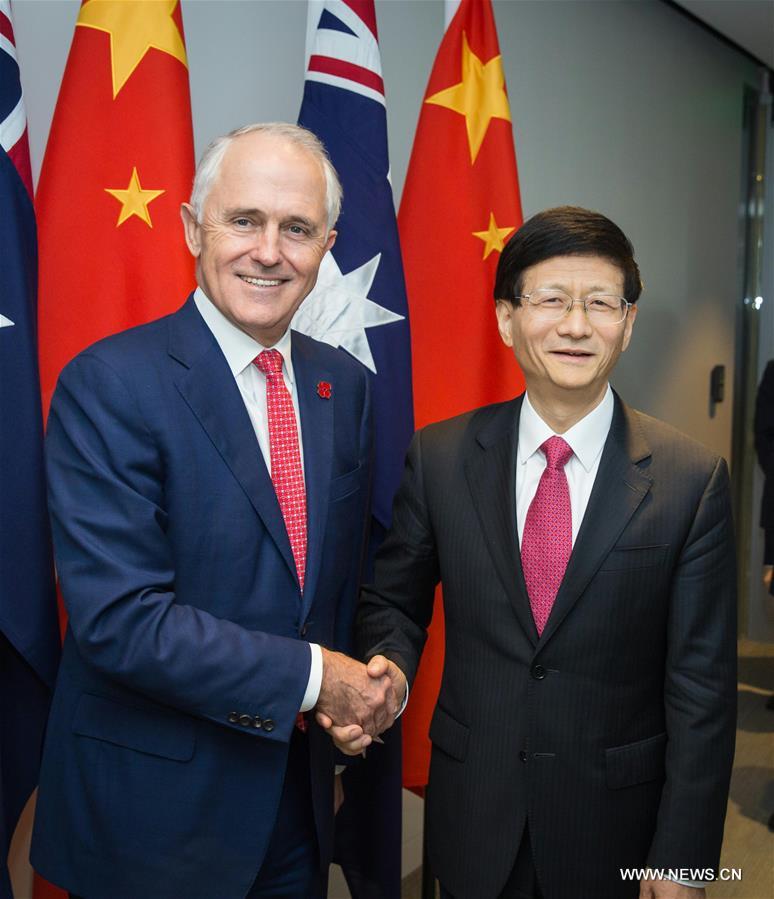 الصين وأستراليا تتعهدان بزيادة تعميق العلاقات الثنائية