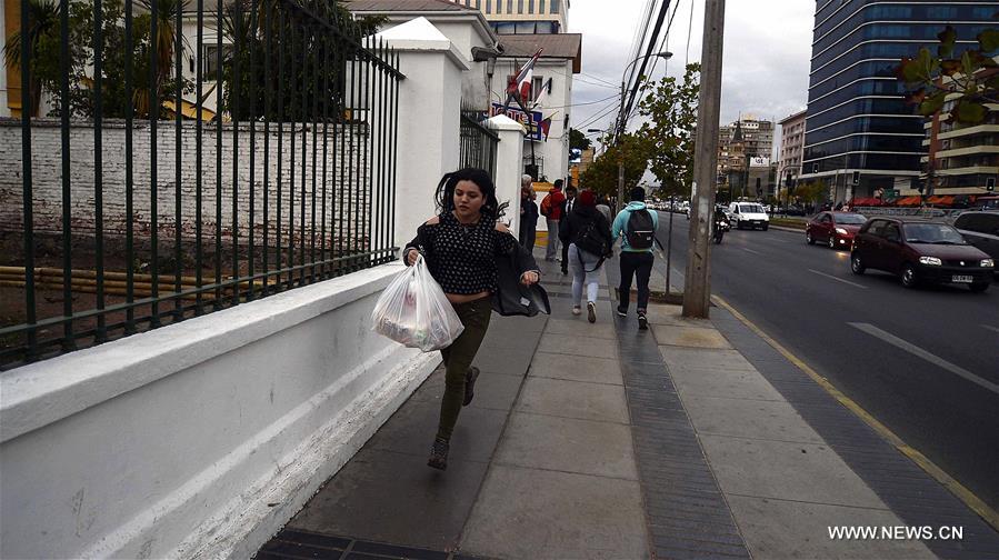 زلزال بقوة 7.1 درجة يضرب تشيلي