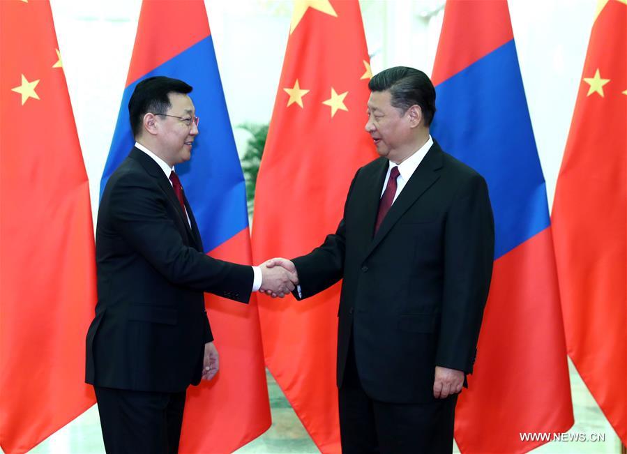  الصين ترحب بمنغوليا للمشاركة بنشاط في بناء الحزام والطريق