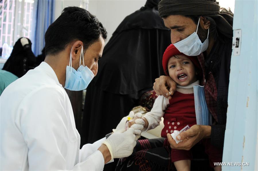الصحة العالمية تعلن إرتفاع حالات الوفاة بالكوليرا والاسهال في اليمن الى 97