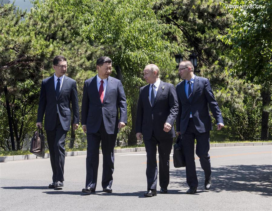  الرئيس شي: الصين وروسيا تلعبان دور