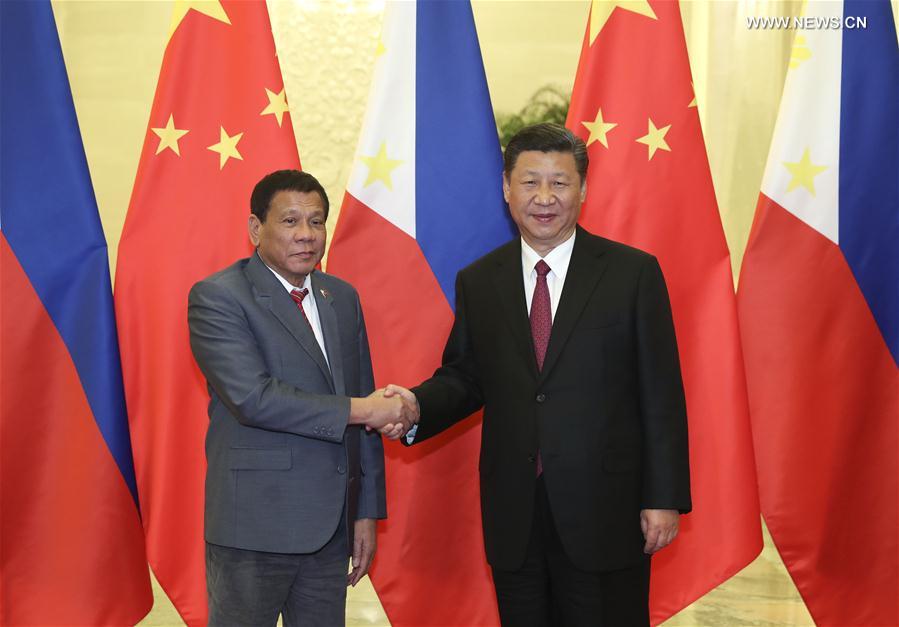 شى يدعو إلى ربط استراجيات التنمية في الصين والفلبين