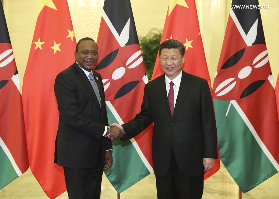 شي يقول إن الصين ترغب في تعزيز العلاقات الثنائية مع كينيا إلى مراحل جديدة