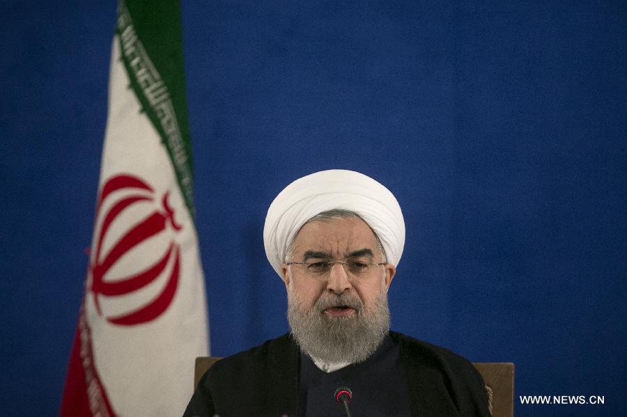 روحانى يقول إن إيران ستواصل تجارب الصواريخ عند الحاجة