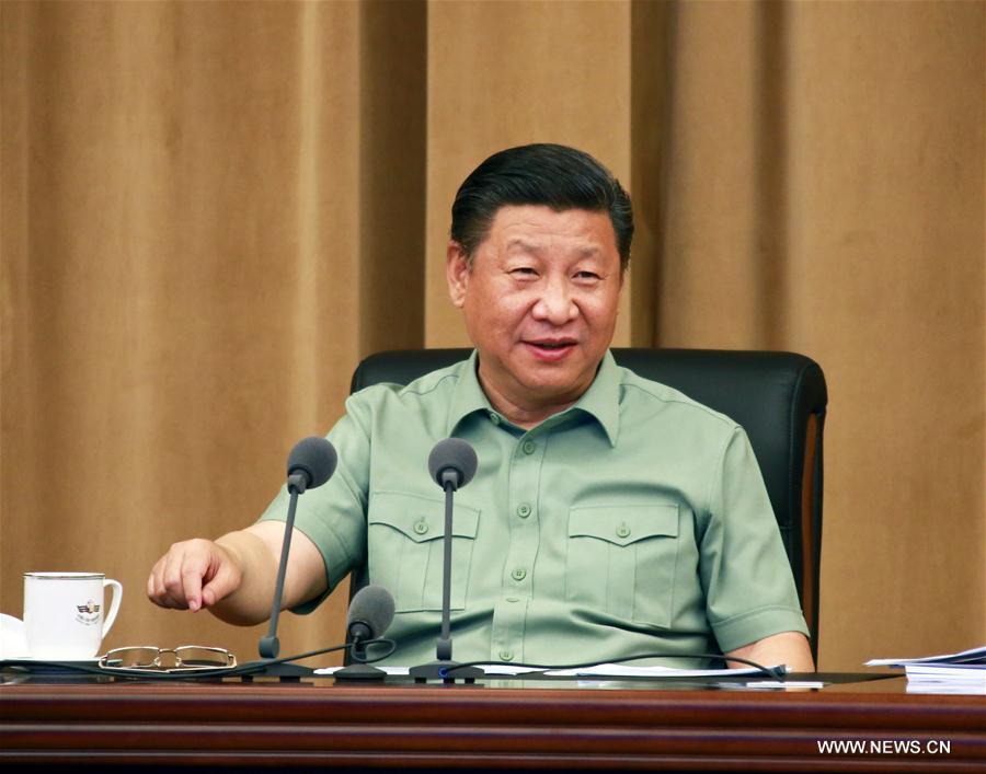 الرئيس الصيني يدعو لبناء بحرية 