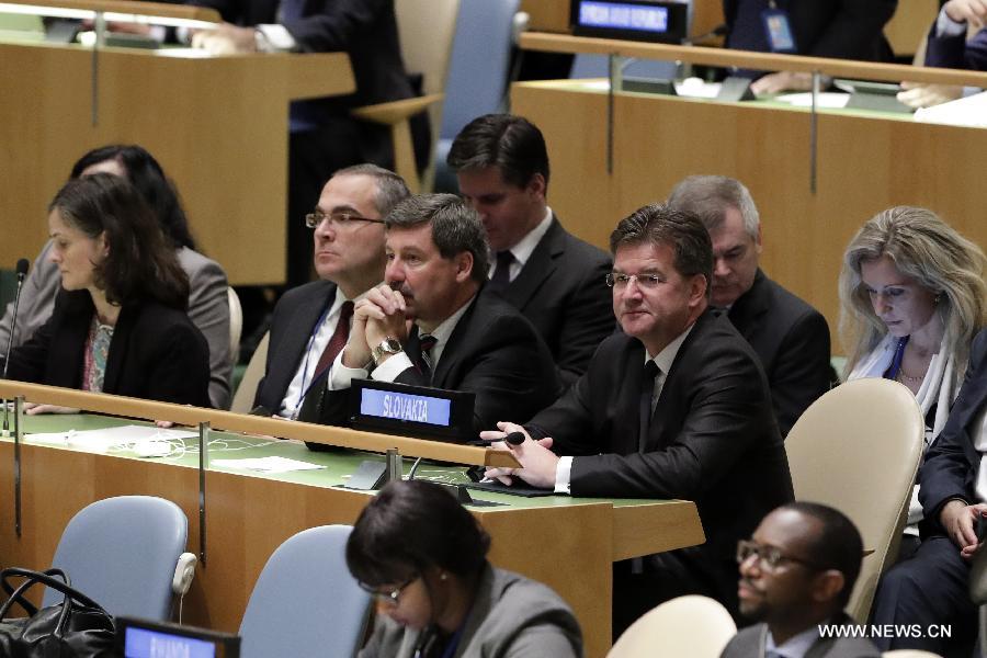 انتخاب وزير الخارجية السلوفاكي رئيسا جديدا للجمعية العامة للأمم المتحدة