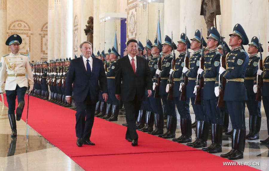 الصين وقازاقستان تعززان دمج استراتيجيات التنمية مع ازدهار العلاقات