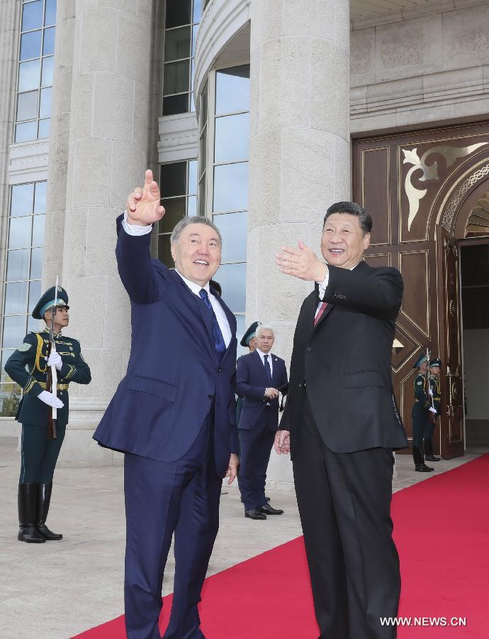 الصين وقازاقستان تعززان دمج استراتيجيات التنمية مع ازدهار العلاقات