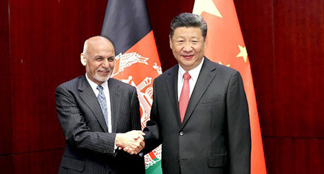 الصين وأفغانستان تتعهدان بتعاون أوثق في مبادرة الحزام والطريق