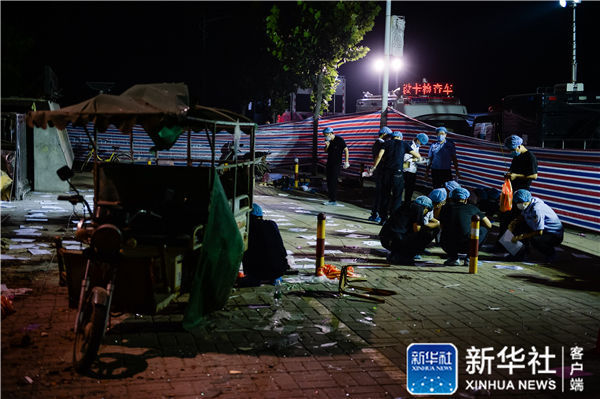 مقتل 8 أشخاص على الاقل وإصابة 66 آخرين في انفجار عند روضة أطفال فى الصين