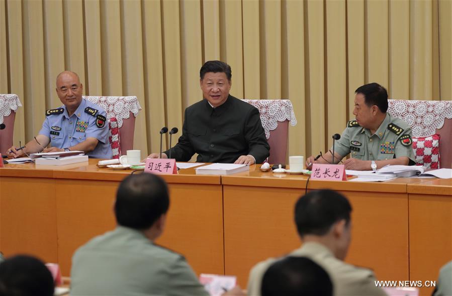 الرئيس الصيني يحث على بناء مؤسسات بحث وتعليم عسكرية على طراز عالمي