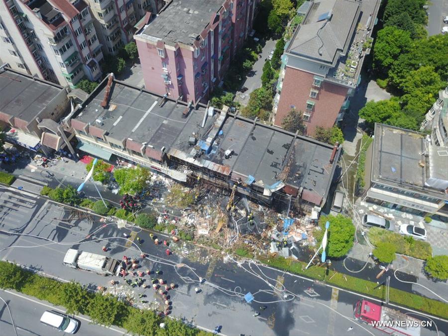 مقتل شخصين وإصابة 55 اثر انفجار في متجر بشرقي الصين