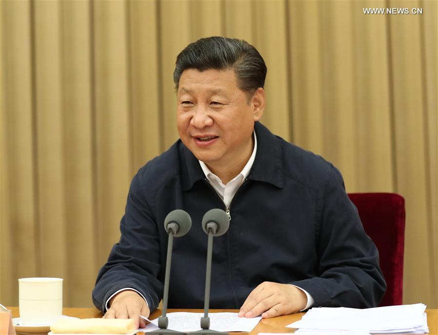 الرئيس الصيني يؤكد على محاربة المخاطر والفقر والتلوث