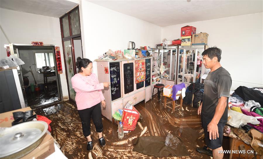 الأمطار الغزيرة في لياونينغ تتسبب بمقتل شخص وخسائر اقتصادية كبيرة