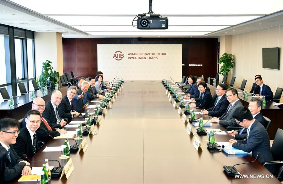 هونغ كونغ تسعى إلى مشاركة نشطة في بنك استثمار البنية التحتية الآسيوية