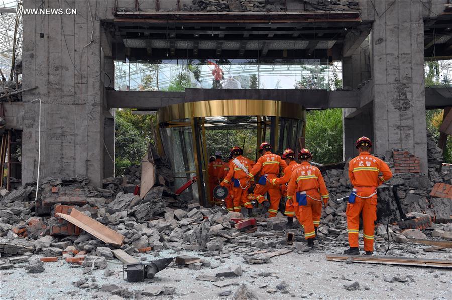 مقتل 19 وإصابة 263 اثر زلزال بقوة 7.0 درجة في الصين